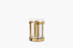 Thorne Brass Hurricane Candle Holder
