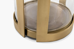 Thorne Brass Hurricane Candle Holder