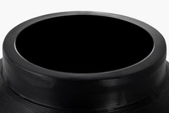 Cotes Vessel - Black on White Marble