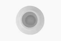 Cotes Vessel - White on Black Sandstone