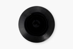 Cotes Vessel - Black on White Marble