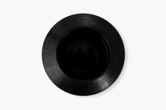 Cotes Vessel - Black on White Marble