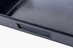 Bromes Leather Serving Tray