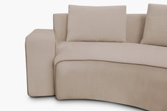 Sawyer Curved Sectional Sofa