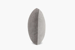 Herringbone Stripe Pillow - Grey | Solid Sand