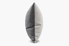 Herringbone Stripe Pillow - Charcoal | Solid Sand