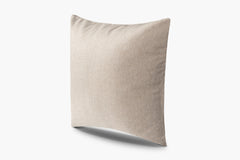 Wool Small Herringbone Pillow - Cream | Solid Sand