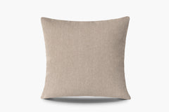 Wool Small Herringbone Pillow - Cream | Solid Sand