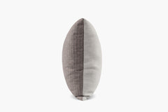 Wool Pinstripe Pillow - Beige | Solid Sand