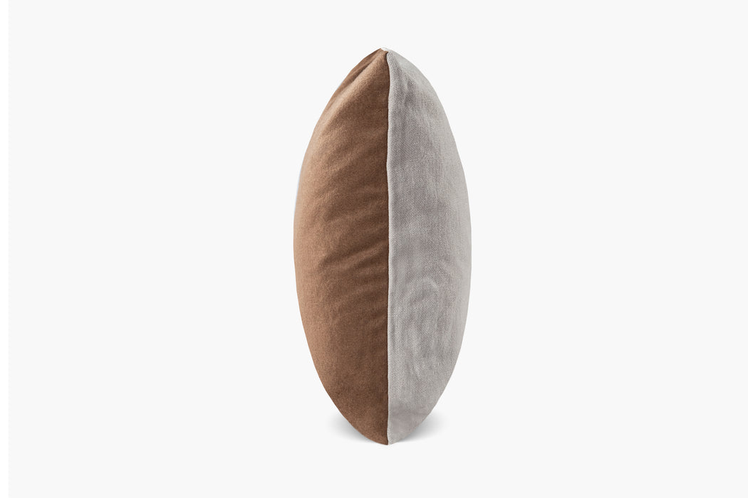 Wool Flannel Pillow - Camel | Solid Sand