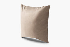 Wool Flannel Pillow - Sand | Solid Sand