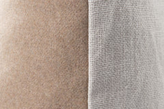 Wool Flannel Pillow - Sand | Solid Sand
