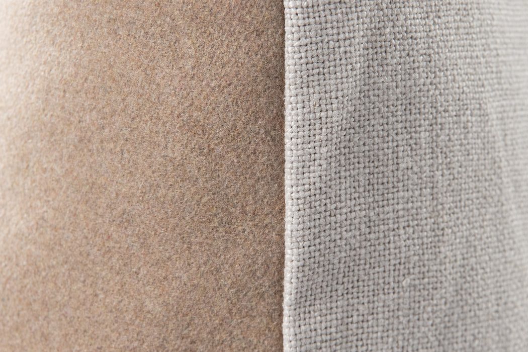 Wool Flannel Pillow - Sand | Solid Sand