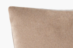 Wool Flannel Pillow - Sand | Solid Sand