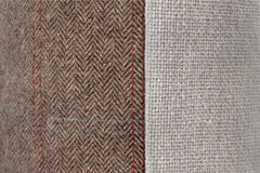Herringbone Stripe Pillow - Camel | Solid Sand
