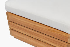 Asana Teak Ottoman/Coffee Table