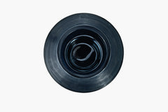 Cotes Vessel - Navy on White Marble