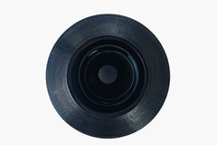 Cotes Vessel - Navy on White Marble