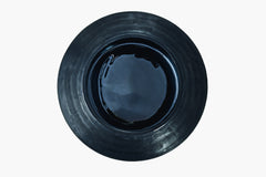 Cotes Vessel - Navy on White Marble