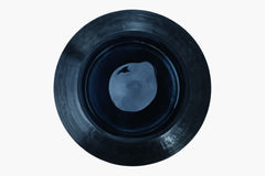 Cotes Vessel - Navy on White Marble