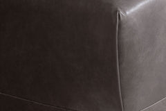 Lugo Leather Ottoman