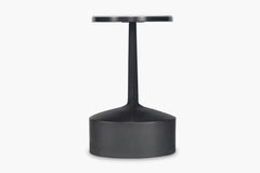 Piccolo Side Table with Oval Base