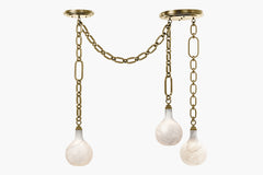 Insignia Chandelier – Brass