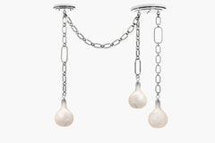 Insignia Chandelier – Nickel