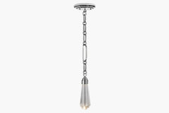 Insignia Single Pendant – Nickel