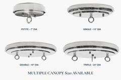 Insignia Double Pendant – Nickel