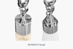 Insignia Triple Pendant – Nickel