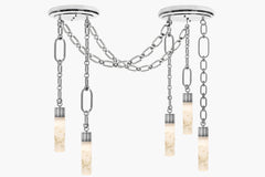 Insignia Grande Chandelier – Nickel