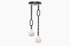 Insignia Double Pendant – Bronze