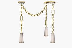 Insignia Chandelier – Brass