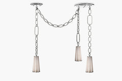 Insignia Chandelier – Nickel