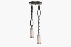 Insignia Double Pendant – Bronze