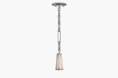 Insignia Single Pendant – Nickel