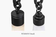 Insignia Single Pendant – Bronze