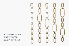 Insignia Single Pendant – Brass