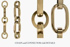 Insignia Single Pendant – Brass