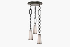 Insignia Triple Pendant – Bronze
