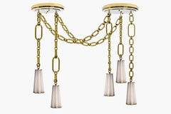 Insignia Grande Chandelier – Brass