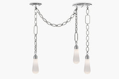 Insignia Chandelier – Nickel