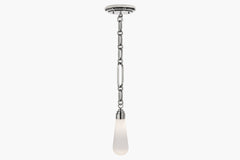 Insignia Single Pendant – Nickel
