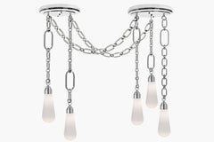 Insignia Grande Chandelier – Nickel