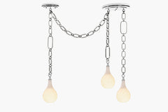 Insignia Chandelier – Nickel