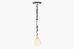 Insignia Single Pendant – Nickel