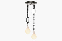 Insignia Double Pendant – Bronze