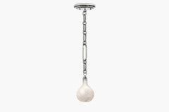 Insignia Single Pendant – Nickel