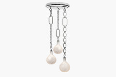 Insignia Triple Pendant – Nickel